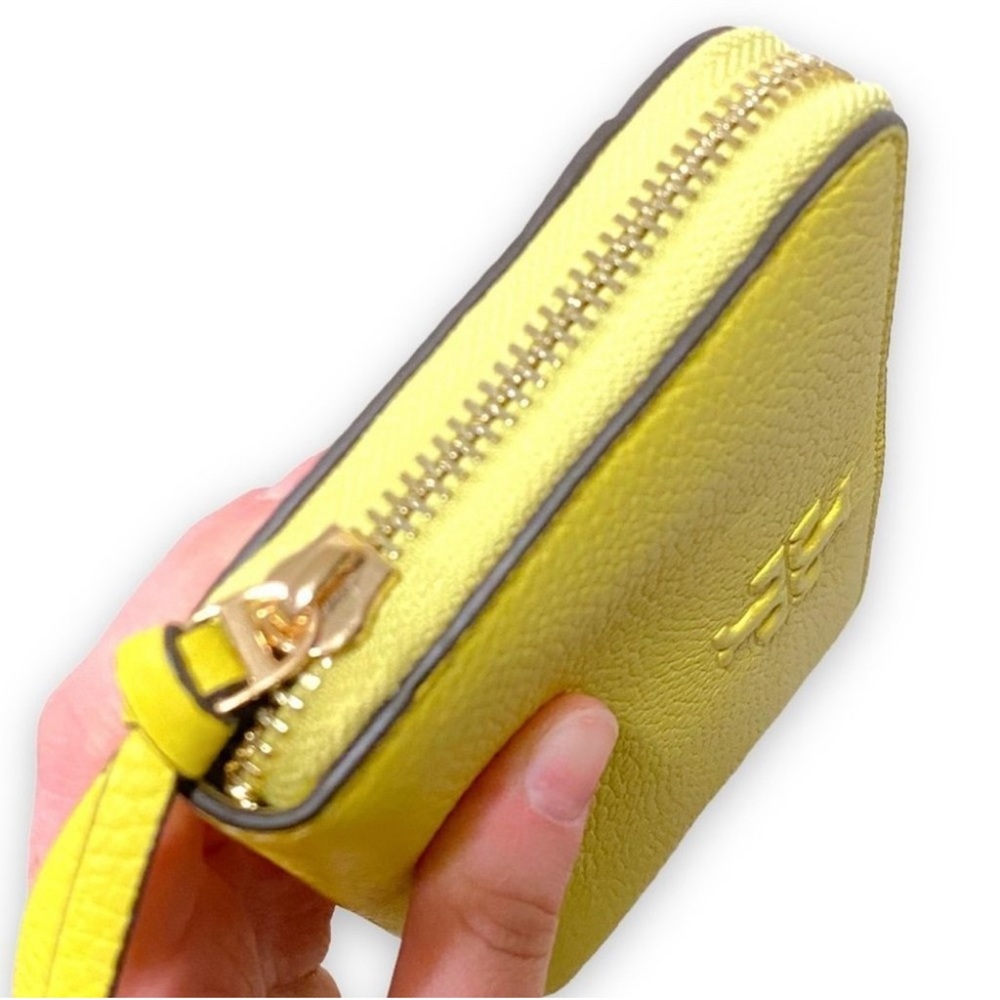 Tory Burch Thea Zip Continental Pebble Leather Wallet - Picture 9 of 9
